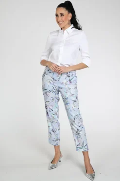 Marc Cain AR 51.01 W51 Blouse lange mouw Wit