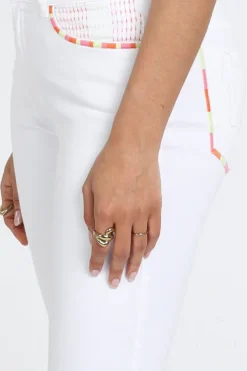 Marc Cain AS 82.26 D15 Jeans White denim