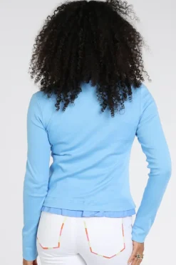 Marc Cain AS 34.19 J55 Blazer Licht blauw