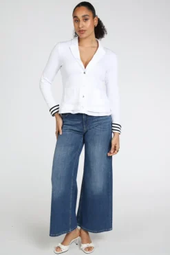 Marc Cain AS 34.19 J55 Blazer Wit