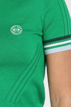Marc Cain AS 41.20 M67 Pull korte mouw Groen