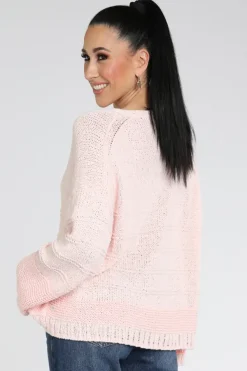 Marc Cain AS 41.21 M20 Trui Roze