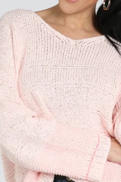 Marc Cain AS 41.21 M20 Trui Roze