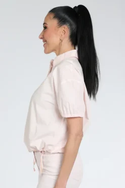 Marc Cain AS 51.21 W80 Blouse korte mouw Roze