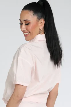 Marc Cain AS 51.21 W80 Blouse korte mouw Roze