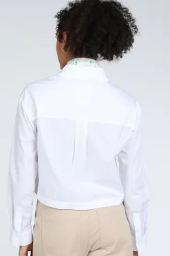 Marc Cain AS 51.13 W80 Blouse lange mouw Wit