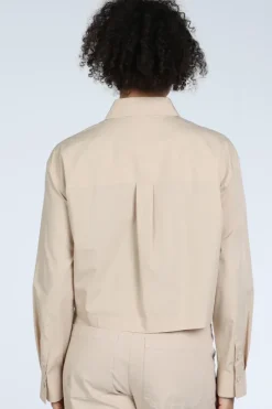 Marc Cain AS 51.13 W80 Blouse lange mouw Zand