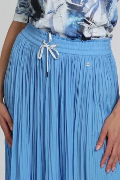 Marc Cain AS 71.09 W39 Rok wijd lang Licht blauw