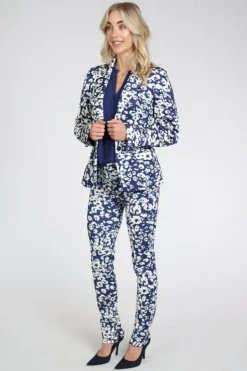 Marc Cain BC 81.35 J41 Broek Inkt