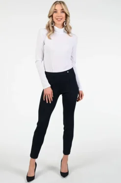 Marc Cain +E 48.54 J03 T-shirt lange mouw Wit