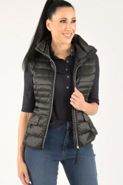 Marc Cain +E 37.15 W11 Bodywarmer Zwart