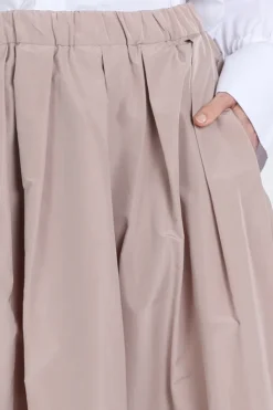 MaxMara Curvato mm10197 Rok wijd lang Roze