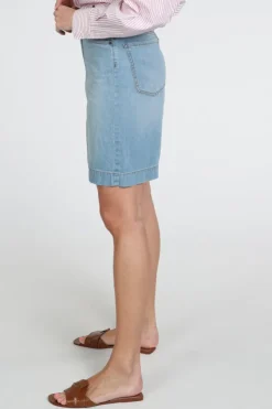 MaxMara dozono mm10422 Short Blue denim