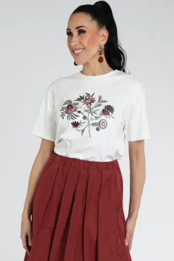 MaxMara sabato mm13321 T-shirt korte mouw Wit