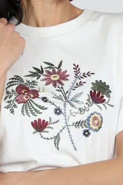 MaxMara sabato mm13321 T-shirt korte mouw Wit