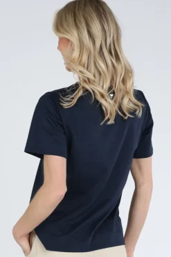 MaxMara Tenue mm13190 T-shirt korte mouw Marine