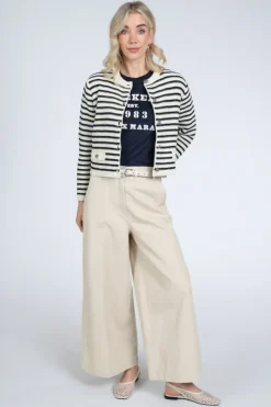 MaxMara Tenue mm13190 T-shirt korte mouw Marine