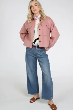 MaxMara Zerbino mm80630 Blazer Roze