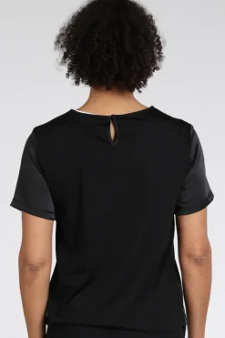 MaxMara Zona mm13103 Blouse korte mouw Zwart