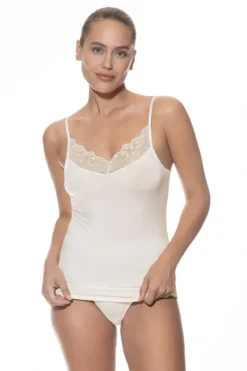 MEY Delighted45228 Spaghetti top champagne