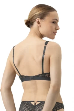 MEY Poetry Temptation1150022 Triangle bra antraciet