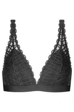 MEY Poetry Temptation1150022 Triangle bra antraciet