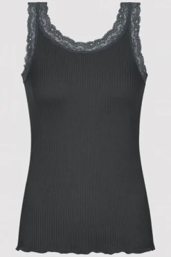 MEY Wool Expressive1110067 Top antraciet