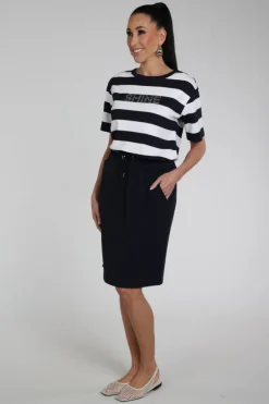 Monari 410806 Rok recht kort Marine