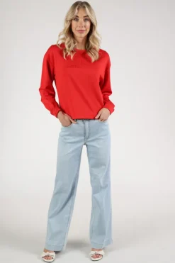 Monari 410102 Sweater Rood