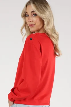 Monari 410102 Sweater Rood
