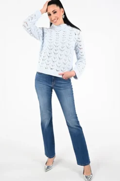 Monari 809468 Trui Licht blauw