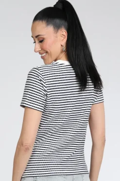 Monari 410932 T-shirt korte mouw Marine