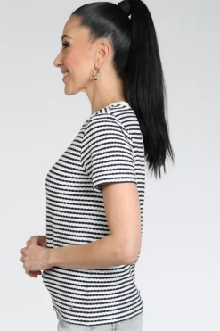Monari 410932 T-shirt korte mouw Marine