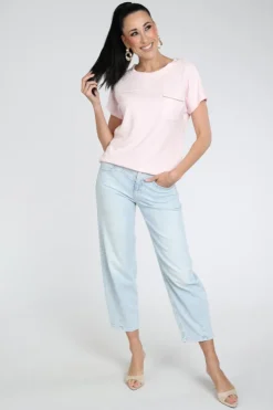 Monari 410967 T-shirt korte mouw Roze