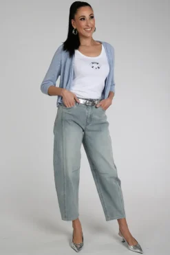 Monari 410915 Vest Licht blauw