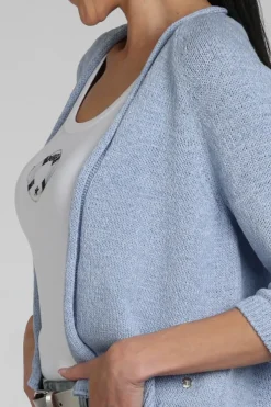 Monari 410915 Vest Licht blauw