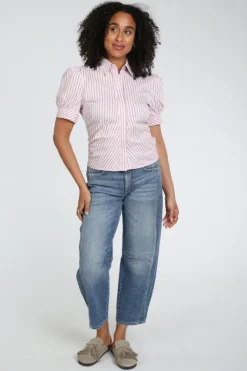 Neo Noir 169900 Blouse korte mouw Roze