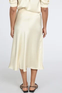 Neo Noir Bovary skirt Rok wijd lang Licht geel