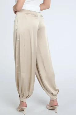 Neo Noir Fayla drapy balloon Broek Zand