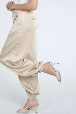 Neo Noir Fayla drapy balloon Broek Zand