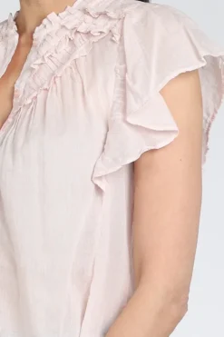 Neo Noir Vinsa S voile top Top Roze