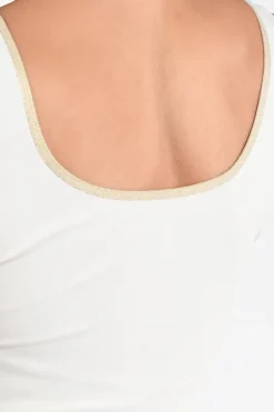 Nukus Juba Top Off white