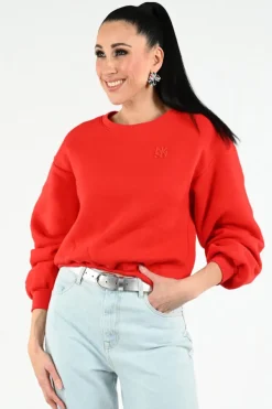 Nukus NKF03016 Sweater Rood
