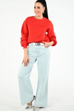 Nukus NKF03016 Sweater Rood