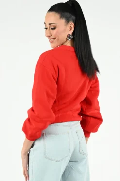Nukus NKF03016 Sweater Rood