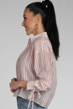 Nukus NKS02165 Blouse lange mouw Roze