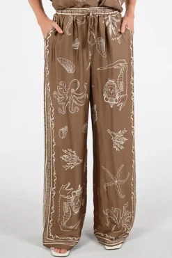 Nukus NKS09106 Broek Bruin