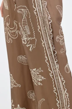 Nukus NKS09106 Broek Bruin