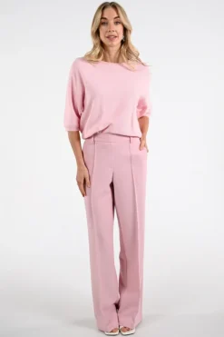 Nukus NKS03056 Pull korte mouw Licht roze