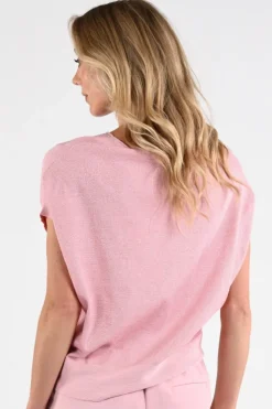 Nukus NKS01174 Pull korte mouw Licht roze